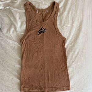 IAMGIA Women's Tan Tank Top